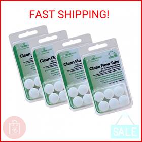 Simpleair 859897003027 Clean Flow Hvac Drain Line Treatment Tabs 4-pack 24 Count