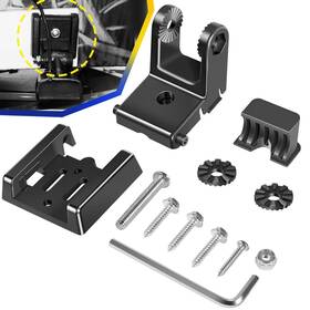 7400931 Sixcow Mhx Xnt Transducer Bracket For Xhs Model Transom Mount Kit Black