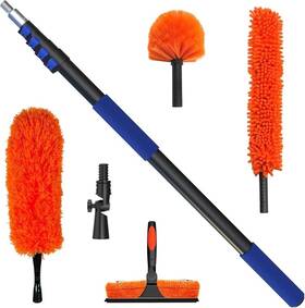 Skgpole 717373065344 26 Foot High Reach Duster Kit With 5-19 Ft Telescoping Extension Pole C