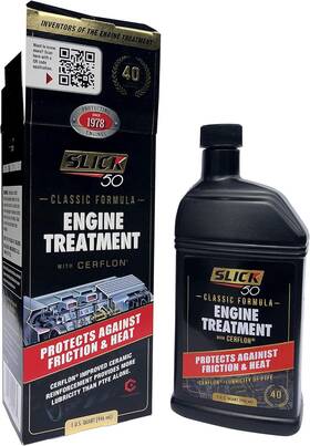 Slick 50 027104500175 Original Classic Engine Treatment With Cerflon Ceramic Protection Again