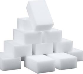 Spme-01 Smilepowo 100 Pack Magic Sponge Eraser Extra Thick And Count Of 1 White