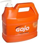 0945-04 Smooth Gojo Natural Hand Case Cleaner Gallon Orange 4 1