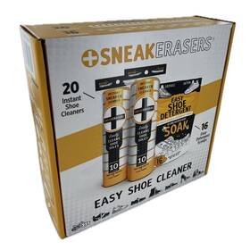 1771021 Sneakerasers Easy Shoe Cleaner Kit - 10 Ounce 16 Scoops And 20 Cleaners