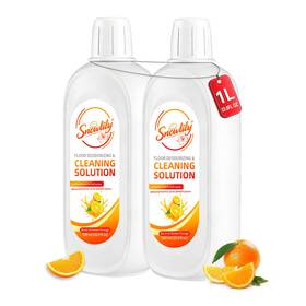 C00083 Snowlily 2 Pack Floor Cleaning Solution Cleaner For All Robot Vacuums Wetdry Mop