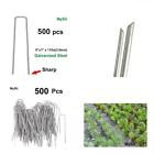 Sodstaple11gaar500 Weed Moss Control Galvanized Garden Staples Pegs Ground 6929101614081