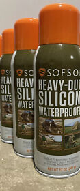 Sofsole Heavy-duty Silicone Waterproofer Spray 3 Can Special Must-have Item