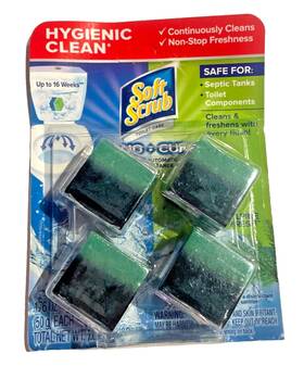 Soft Scrub 023400065325 In-tank Toilet Cleaner Duo-cubes Alpine Fresh 4 Count New Sealed