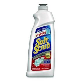 07226 Soft Scrub 23400 Oxi Cleanser Clean Scent 24 Oz Bottle 8/carton