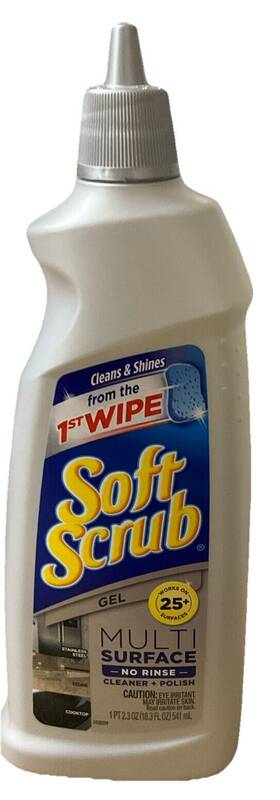 2428962 Soft Scrub 18.3 Oz. Multi Surface No Rinse Cleaner And Polish 25 Plus Surfaces