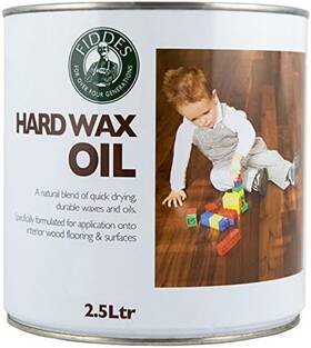 & Sons 313094592512 Hard Wax Oil - Variety Sizes And Colors 2.5lt English