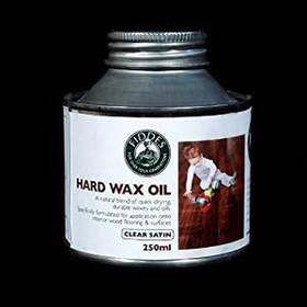 & Sons 705353613869 Hard Wax Wood Oil Clear Satin 250ml