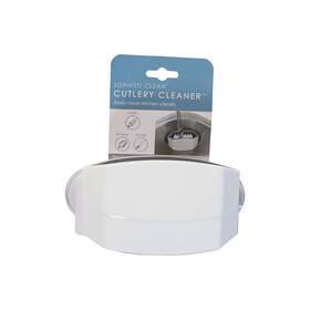 2289a12-amz Sophisti-clean Cutlery Cleaner Brush Suctioned Insink Silverware Scrubber Nonscratch Bristles E