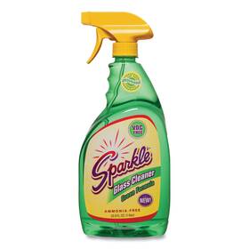 Fun30345 Sparkle Green Formula Glass Cleaner 33.8 Oz Bottle 30345