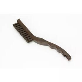 Sparta 445005886823 9 Inch Narrow Detail Scrub Brush Brown 6 Pack