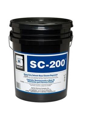 Sc-200 Spartan 753727011766 Heavy-duty Industrial Cleaner/degreaser Mild Scent 5 Gallons