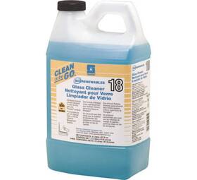 483502 Spartan Chemical Company Biorenewables 2 Liter Waterfall Scent Glass Cleaner Light Blue