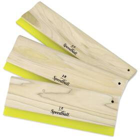 Sp4487 Speedball Urethane Squeegee 20-inch For Silk Screen Printing Graphics On Paper Cardbo
