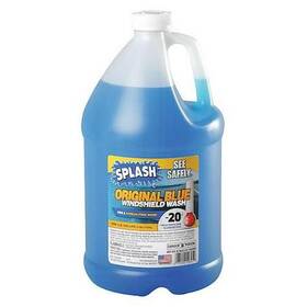 234526 Splash 6 Pk Original Blue Streak-free Windshield Washer Fluid 20 Degree 1 Gal