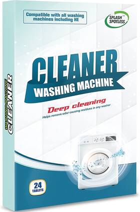 Splash Spotless 711181692716 Washing Machine Cleaner Deep Cleaning For He Top Load Washers An