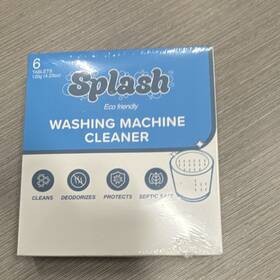 X0046xiijd Splash Eco Friendly Washing Machine Cleaner Tablets 6 Pack 120g