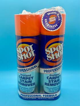 Wd-40 Spot Shot 074405099044 Lot Of 2 Professional Instant Carpet Stain Remover 18 Oz. New
