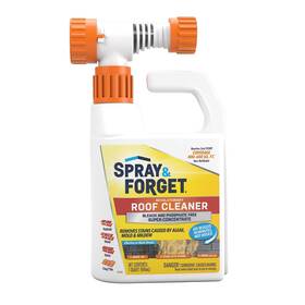 Spray & Forget 895756410070 1-quart Hose End Concentrated Roof Cleaner