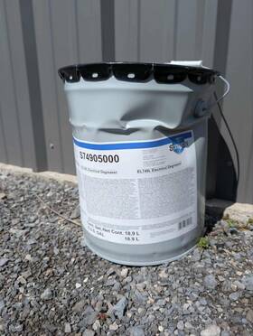 S74905000 Sprayon Electrical Degreaser 5 Gal Metal Pail El749l Dented