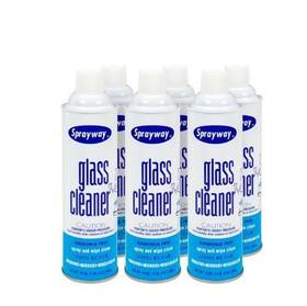 Sprayway 305489457131 Glass Cleaner - 6 Cans