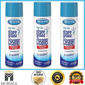 Sprayway 726084443327 23 Oz Glass Cleaner Foaming Action New 3-pack Free Shipping