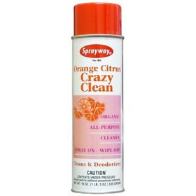Sprayway Crazy Clean Orange Citrus 985 041911009850