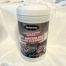 Sw983 Sprayway Crazy Clean Wipes Shop Rag Cleans Tar Grease Ink Paint