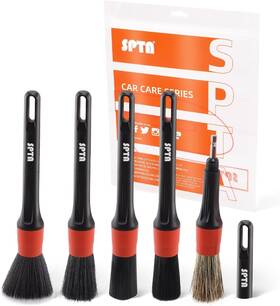 Df075 Spta Car Drill Brush Attachment 5pcs Detachable Care Detailing
