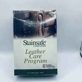 Stainsafe 648591012288 Companies Leather Care Program Master Types A&p Sealed New