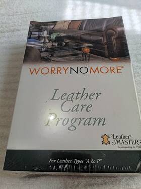 Stainsafe 648591015210 Worry No More Leather Care Program Master Type A&p - New Sealed