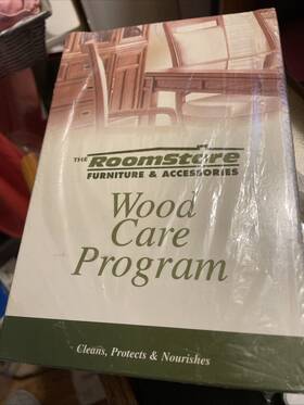 Stainsafe 648951034288 Roomstore Wood Care Program-polish/cleaner/applicator-new-sealed