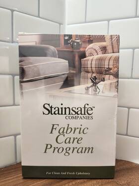 Stainsafe Companies 648951000863 Upholstry Fabric Care Program Kit Cleaner New Sealed