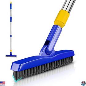 B09g9t65b4 Stanley Grout Brush With Adjustable Handle V-shape Scrubber For Deep Cleaning Tile