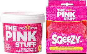 Star Brands Ltd 744759269027 Stardrops Pink Stuff Cleaning Paste Scrubber Sponge Bundle Non Scratch