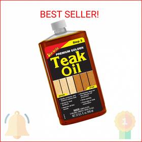 Star Brite 071247851328 Premium Golden Teak Oil - Sealer Preserver And Finish For Outdoor Tea