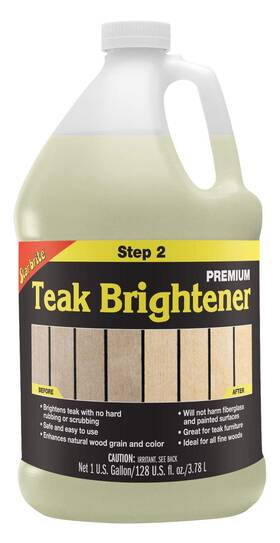 081500n Star Brite Premium Teak Brightener - Step 2-1 Gal