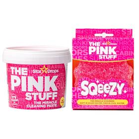Stardrops 060033825853 - The Pink Stuff Miracle Cleaning Paste And Sqeezy Scrubber Sponge Bu