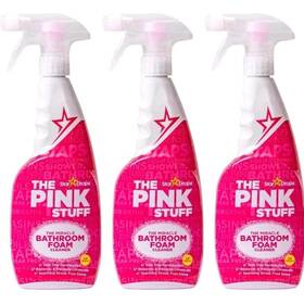 Stardrops 313114281259 The Pink Stuff Miracle Bathroom Foam Cleaner 750ml Each 3-pack