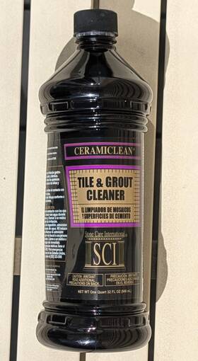 Stone Care International 790027001400 Sci Tile And Grout Cleaner 32 Oz Concentrate Porcelain Ceramic