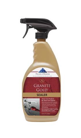 Stone Care Products 856954000036 2- Granite Gold Sealer Protectant Barrier Spray Non Toxic Safe 24 Oz