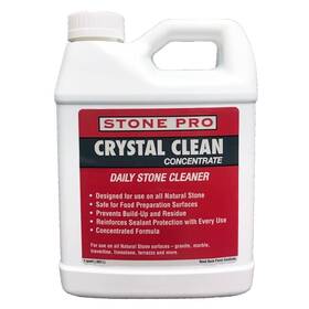 Stone Pro 850016430342 Crystal Clean - Surface Cleaner And Sealer Concentrate 32 Oz Quart