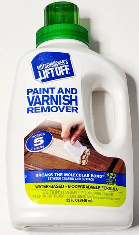 411-32 Stoner Inc Motsenbockers Lift Off Paint And Varnish Remover 32oz Made In Usa Biodegradeable