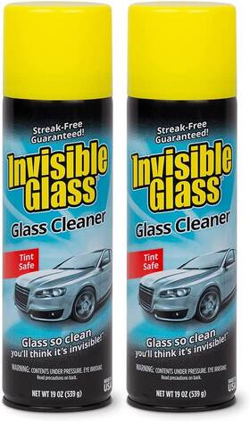 Stoner Inc. 445024725752 Invisible Glass 91164-2pk 19-ounce Foam Cleaner For Auto And Home A Streak-f