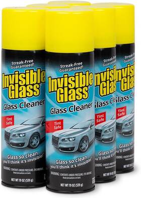 Stoner Inc. 744110928990 Invisible Glass 91164-6pk 19-ounce Cleaner For Auto And Home A Streak-free