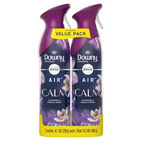 80841955 Stoner Inc Febreze Air Mist 8.1 -oz Downy Calm Dispenser Freshener 2 -pack