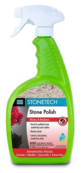 St313-0624 Stonetech Stone Polish 24oz Spray Bottle